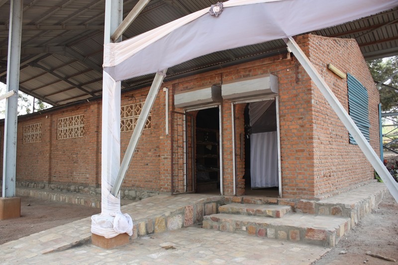 Entrance to Ntarama Church 