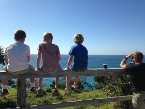 Whale watching at Straddie