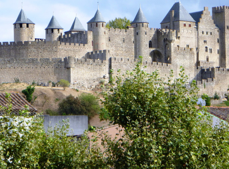 Carcassone from the River