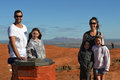 The Grubba's on top of the world (or Uluru)