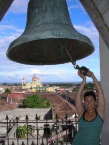 Bell in La Merced's belltower