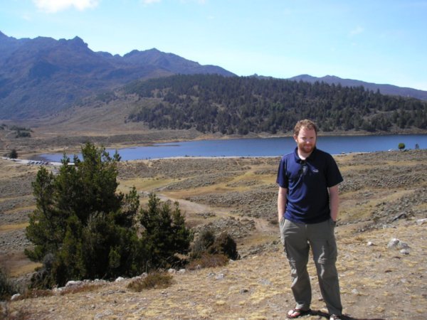 Lake at 3600m in the Andes