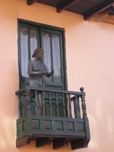 Statue in Bogota