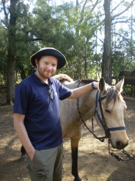 Ed and his horse