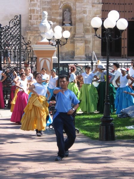 Dancing in Campeche