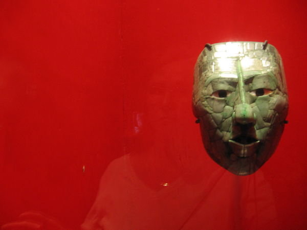 Jade Mask from the burial site