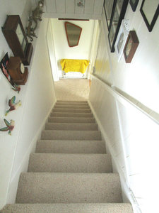 Steep Stairs in Auntie Janet's House