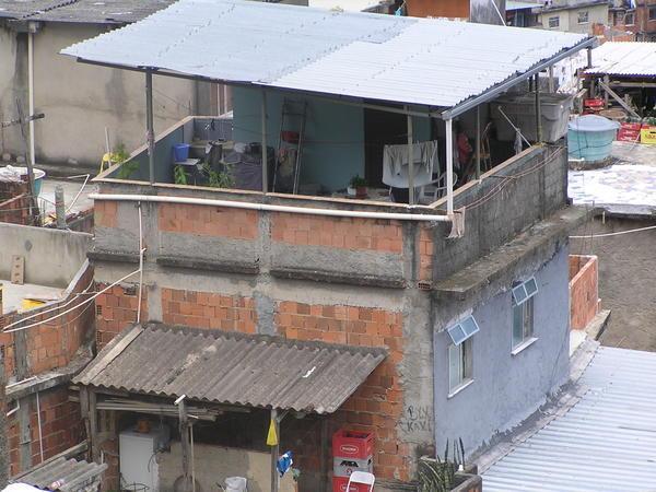 A Typical Home In The Favelas