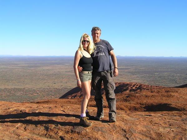 Us On The Top Of Uluru