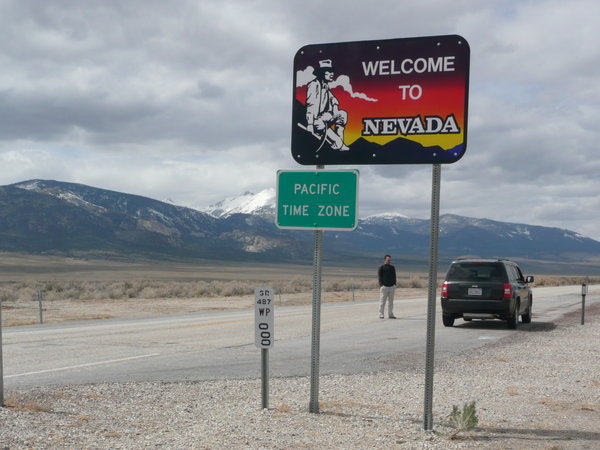 Frontera entre Utah y Nevada