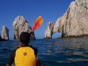 Kayaking at the Arch