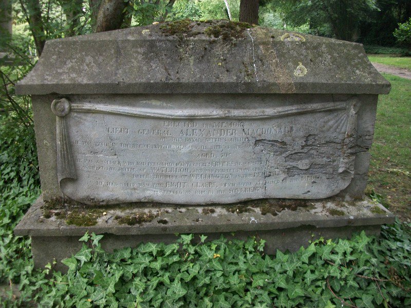 grave of british soldier