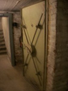 door to bunker