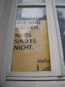 anti nazism poster