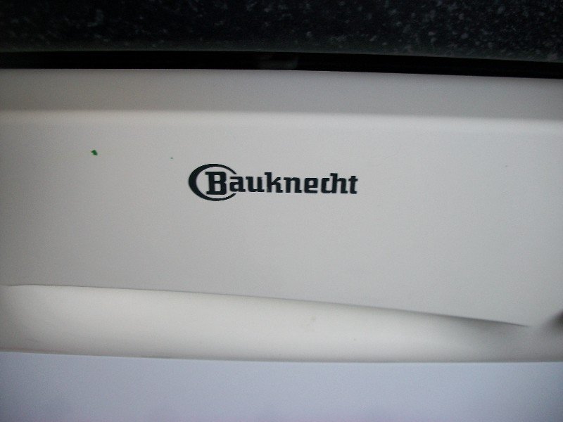 They have a bauknecht dishwasher
