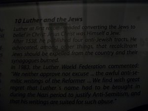 luther and his interpretation of the jews