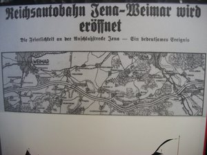opening of high way to jena and weimar