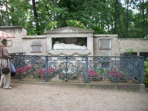 goethe and his family grave