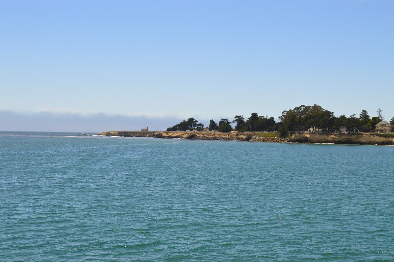 View from Santa Cruz wharf