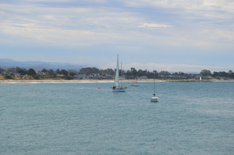 View from Santa Cruz wharf