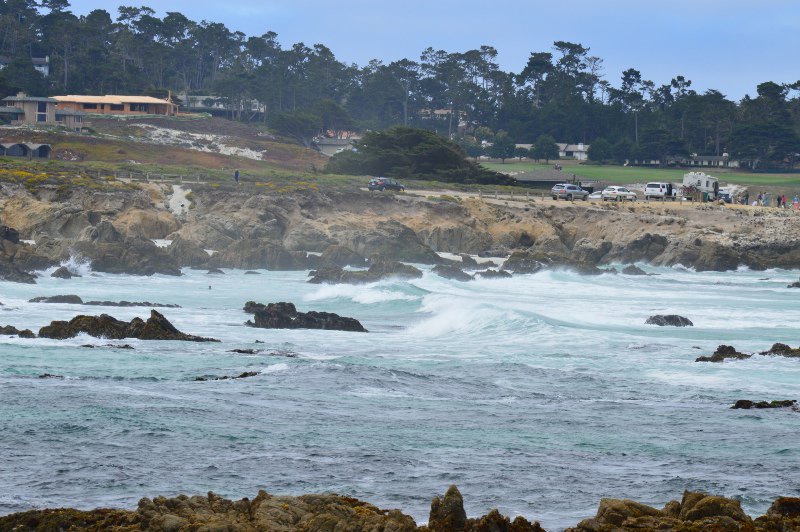 Views on west coast of Monterey peninsula