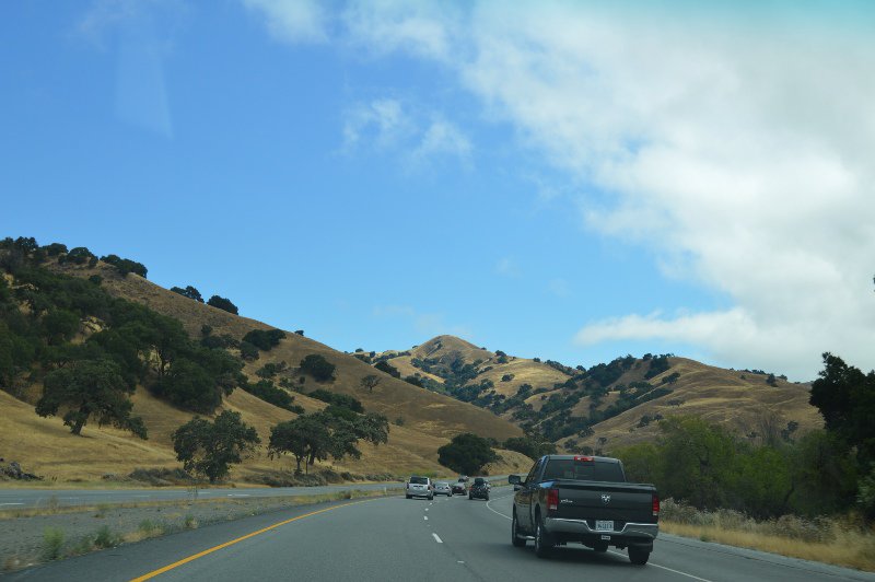 Terrain between Monterey and Merced--Diablo Range