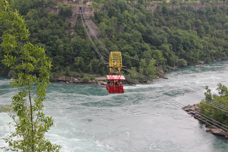 Tram over Niagara River rapids