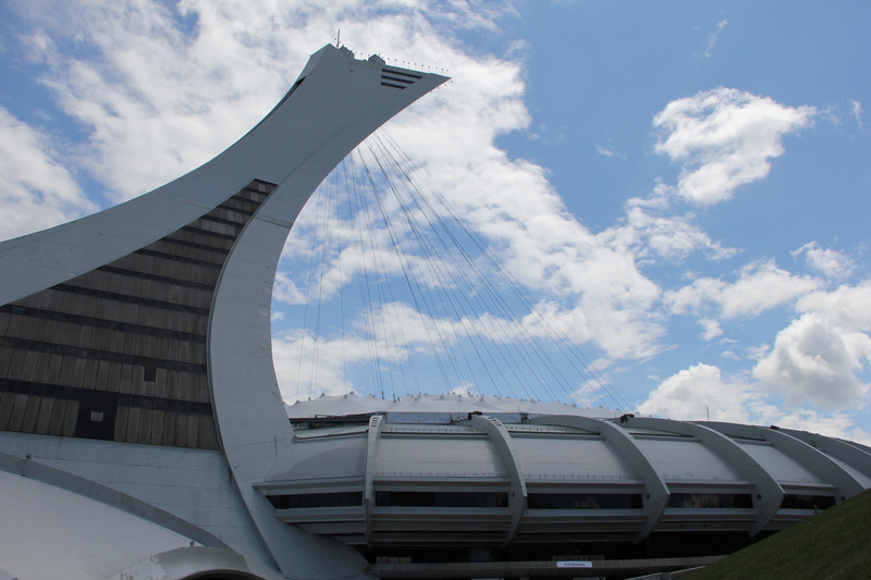 Olympic stadium and tower