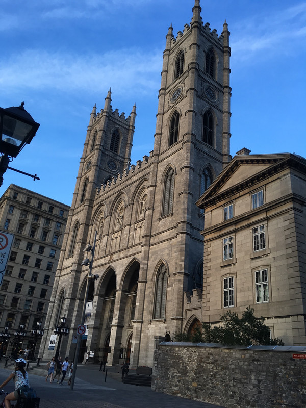 Norte Dame Basilica--One of many historic cathedrals in Montreal