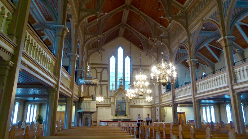 Kajaani l’église intérieur 