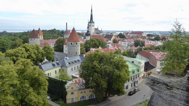 les toits de Tallinn