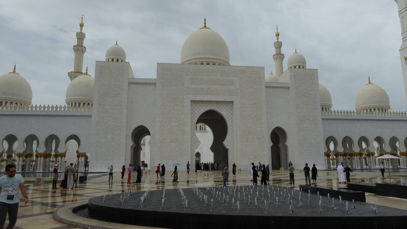 Abu Dhabi la mosquée