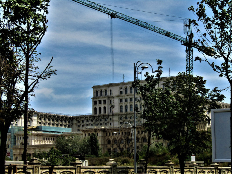 l'arrière du Palais Gouvernementale