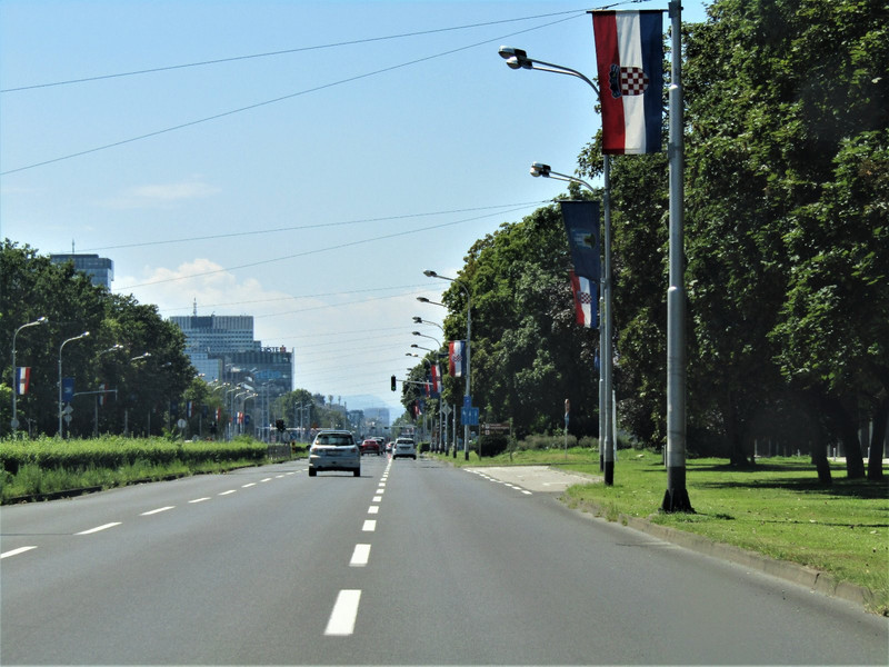 L'entrée dans Zagreb