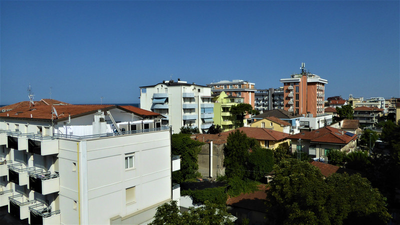 vue du balcon de l'hôtel