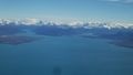 Lac Argentino vue d'avion