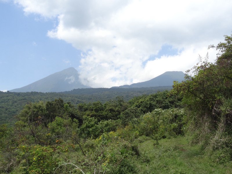 Mt Muhavura and Mt Gahinga 