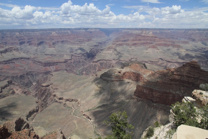 Le Grand Canyon, vu de la rive sud 