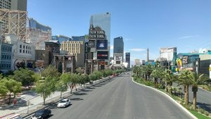 L'avenue principale de Las Vegas, appelée le "Strip"