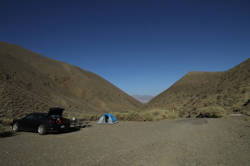 Notre camping au coeur des montagnes arides