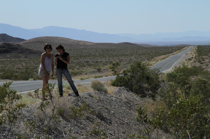 La route menant à Death Valley
