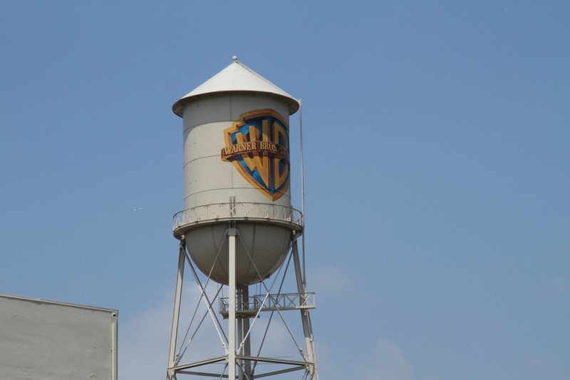 Le château d'eau, symbole de Warner Bros.