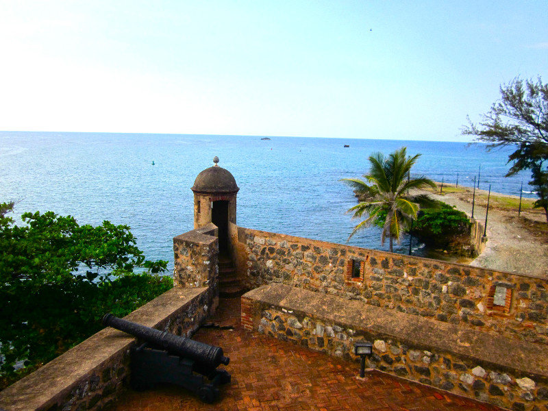 San Felipe Fort overlooking the harbor