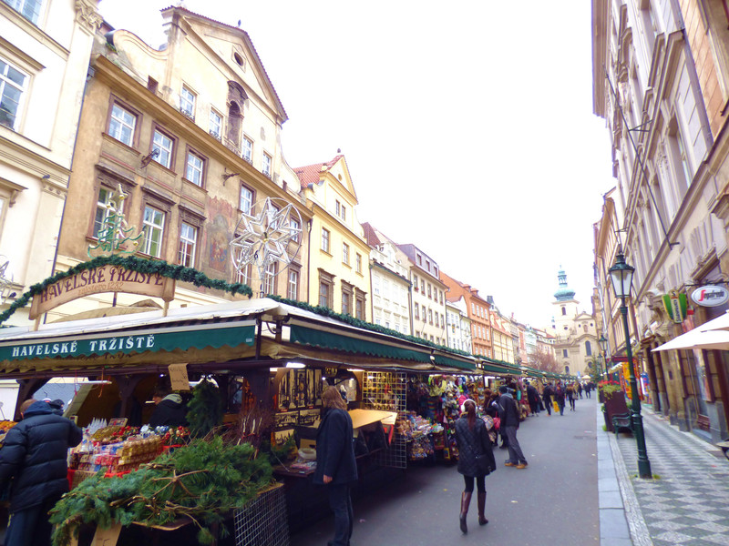 Havelska Market near Wenceslas Square