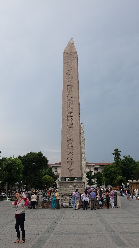 Egyptian Obelisk near Blue Mosque