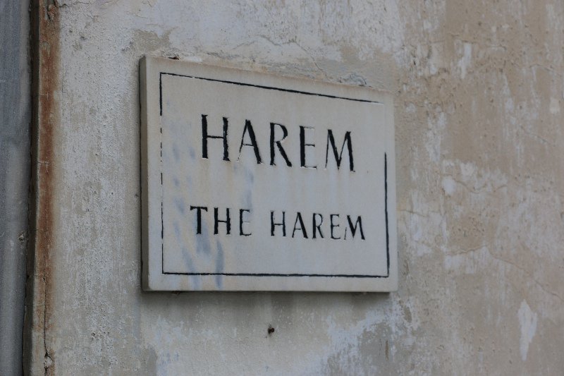 Entrance to the Harem