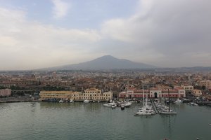 Mt. Etna over Catania