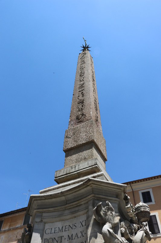 Obelisk behind Pantheon