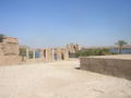 temple of Isis in beautiful scenery