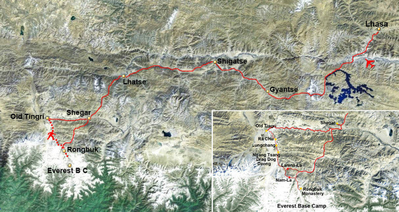 Everest Base Camp to Tingri